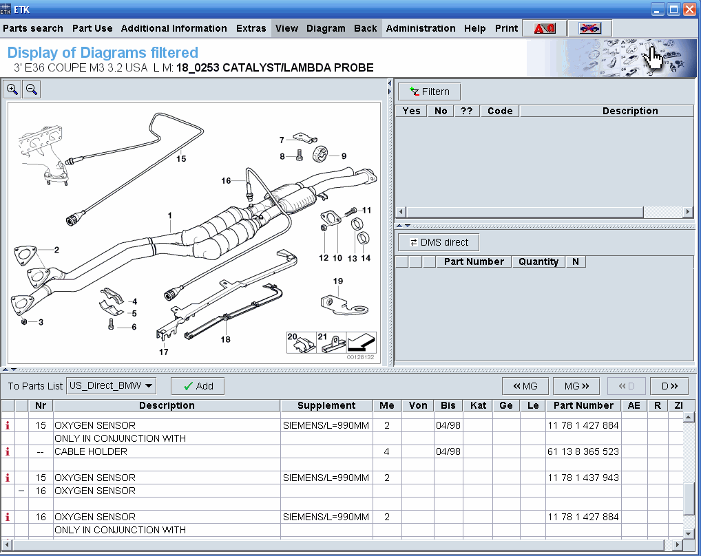 Bmw e36 oxygen sensor wiring diagram #3